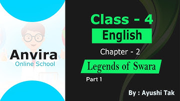 Class 4th | English | Chapter 2 Legends of Swara | Part 1 |  By Ayushi Tak