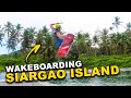 WAKEBOARDING IN THE JUNGLE (Siargao Island Philippines)