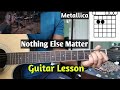 Metallica: Nothing Else Matters - Guitar Lesson