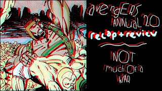Avengers Annual #20: Our Weak Annual Crossover For 1991