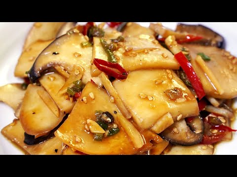 볶는법 하나만 바꿨을 뿐인데 맛이 확 살아납니다 / <strong>새송이버섯조림</strong> / 새송이버섯요리