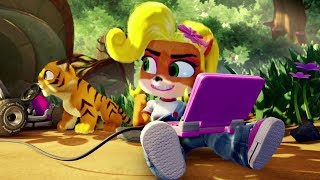 Crash Team Racing: Nitro-Fueled World 1 - N. Sanity Beach (Ripper Roo Boss) screenshot 5