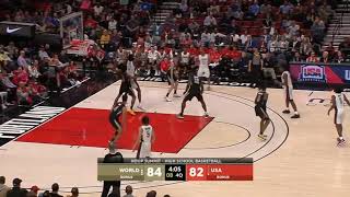James Wiseman - Baseline Turnarbound Jumper