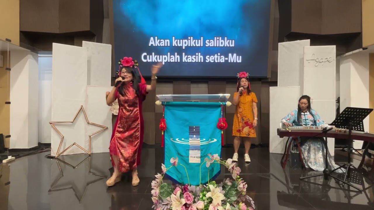 Ibada PD wanita Air Hidup ( perayaan Imlek ) Mengasihi walau terluka 