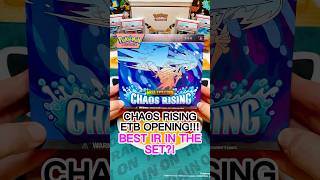 POKรMON CHAOS RISING ETB OPENING! โ๏ธ BEST IR IN THE SET! #pokemon #pokemoncards #pokemontcg #asmr