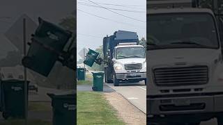 GFL freightliner Sidewinder on main road #freightliner #gfl #garbagetruck #fyp #recycling #truck