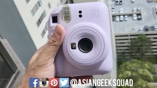 Instax Mini 12 (Lilac Purple) - Unboxing and Setup (Replace Paper Cartridge)
