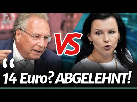 Ampel stimmt GEGEN 14 Euro Mindestlohn! | Bundestagsreaction mit Lukas Scholle
