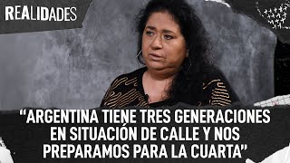 Lidera una ONG para ayudar a gente vulnerable y advirtió sobre un futuro desfavorable | #Realidades