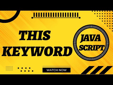 This key word in JavaScript in Urdu/Hindi | Web Coding With Bilal