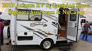 New 2019 Bigfoot trailers, Airstream Nest & NuCamp Tab 400