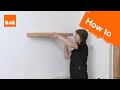 How to put up a floating shelf