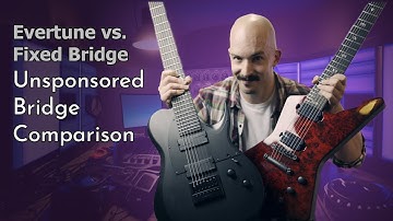 Evertune vs Fixed Bridge | Which is Better for You? | 7 String Guitar | Bridge Gear Review