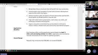 Mohawk Valley Historic Revitalization Grant Program Information Session