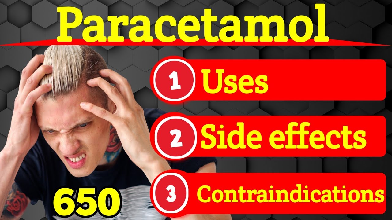 Paracetamol tablet uses side effects medication expert YouTube