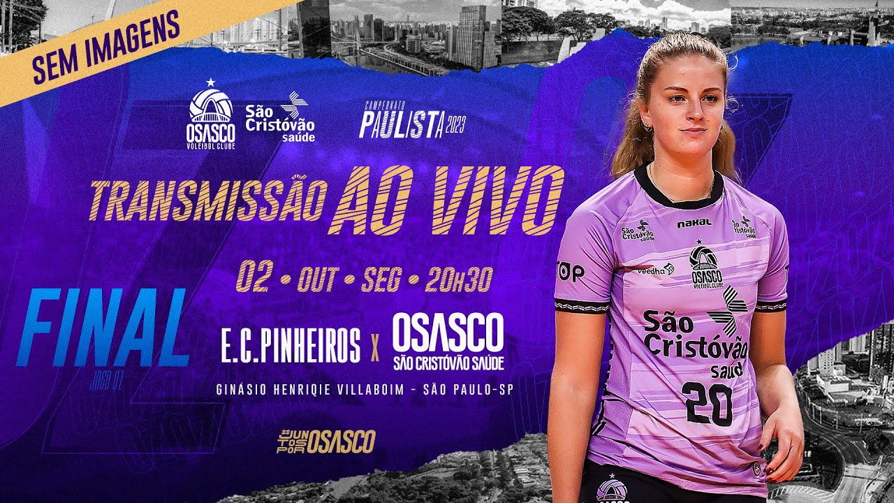 Paulista Feminino de Vôlei: Osasco e Pinheiros decidem o título – FPV