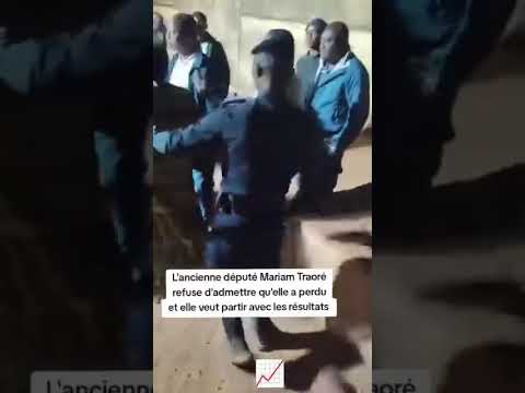 Législatives :MARIAM TRAORÉ REFUSE SA DÉFAITE FACE À UN INDÉPENDANT "ELLE VEUT GIFLER TOUT LE MONDE"