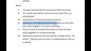 scene analysis organization