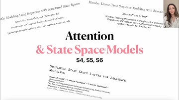 State Space Models (S4, S5, S6/Mamba) Explained