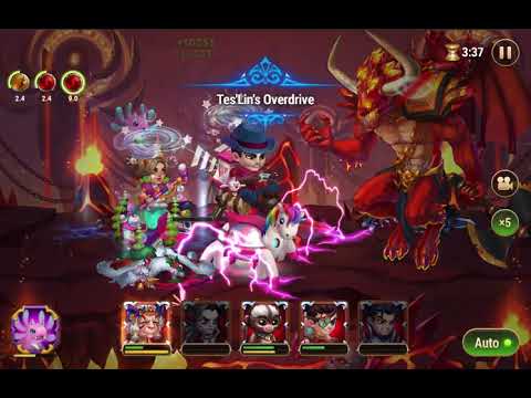 Team can beat Level 160 The Archdemon on auto