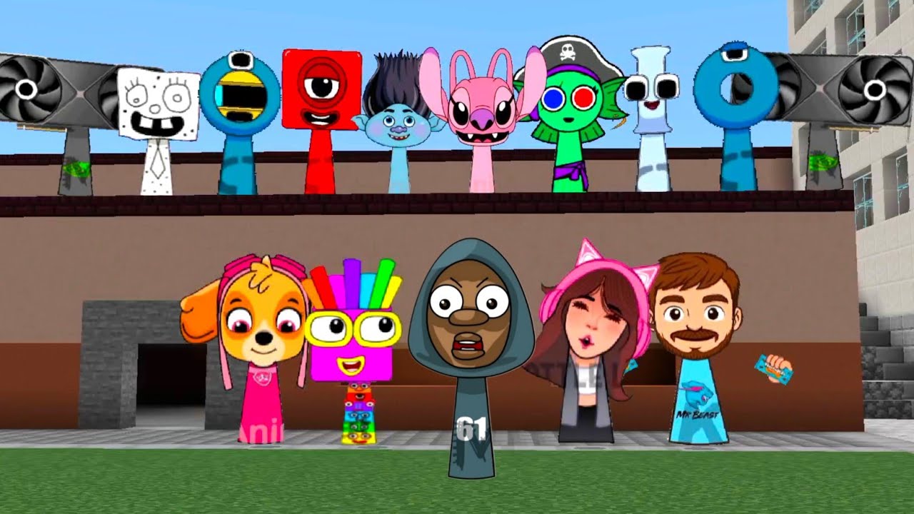 Sprunki OC 61 Added to Minecraft PE