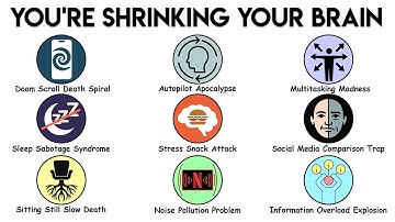Every Daily Habit Shrinking Your Brain Explained in 8 Minutes