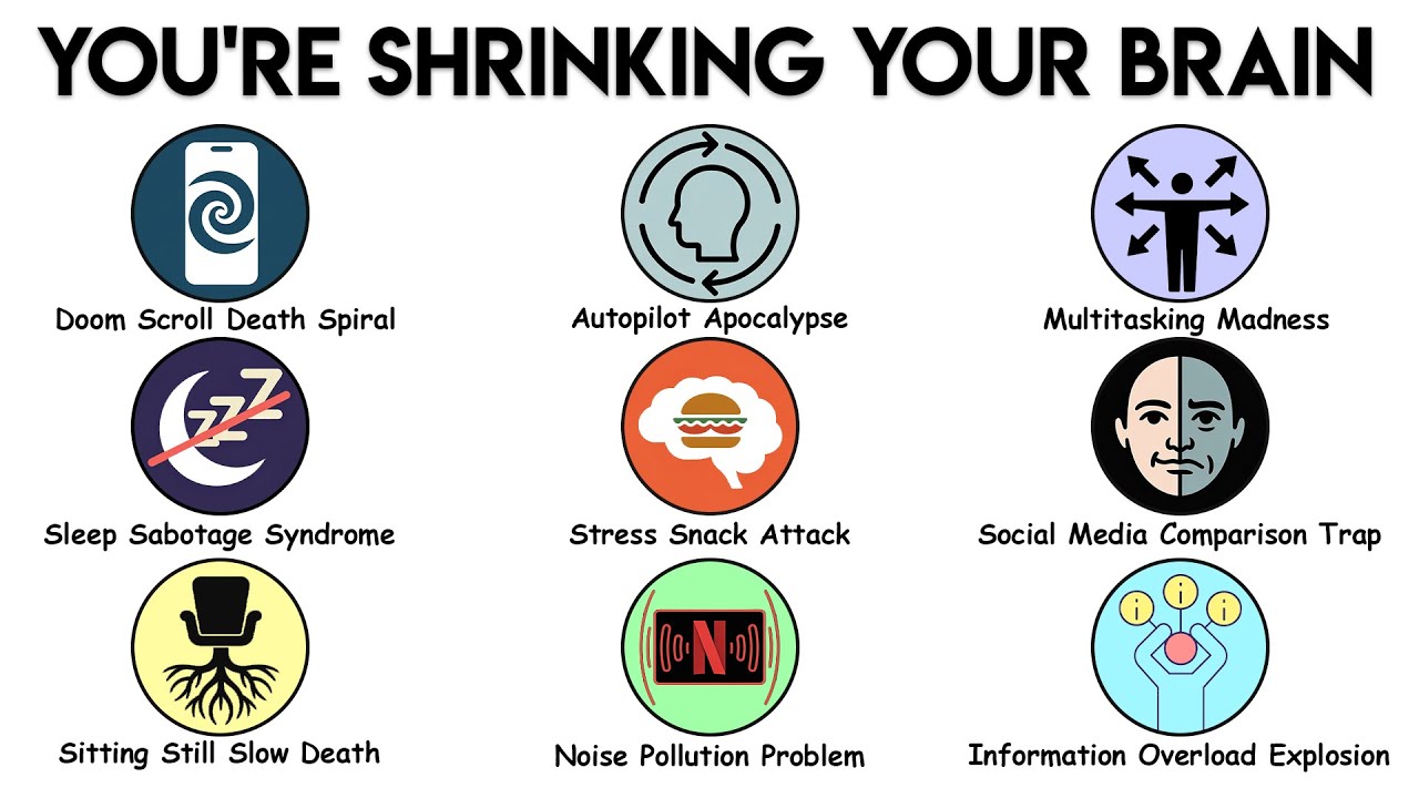 Every Daily Habit Shrinking Your Brain Explained in 8 Minutes YouTube