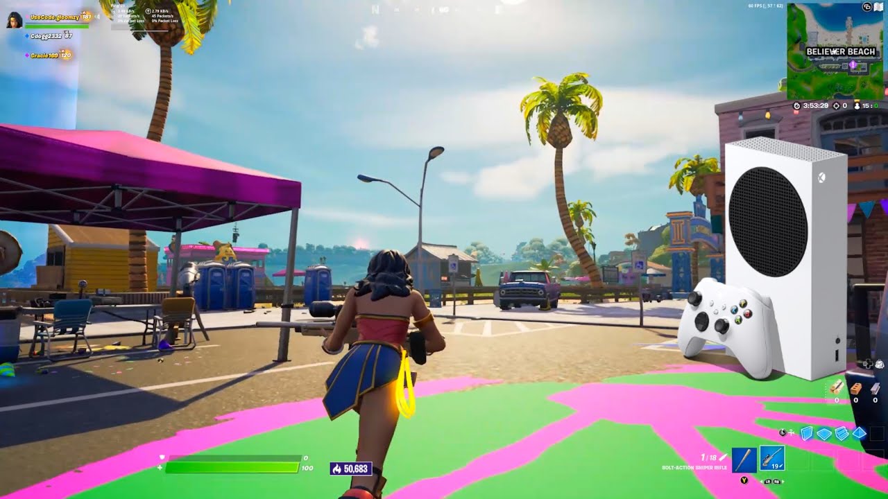 Solo 120FPS Arena Highlights Xbox Series S (46,000 Points)