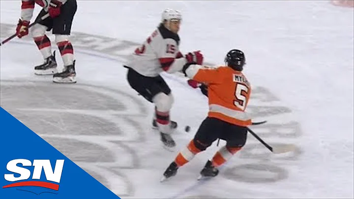 John Hayden Catches Philippe Myers In The Train Tr...