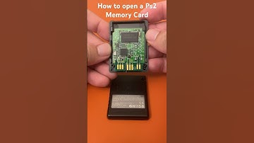 How to open a Ps2 Memory Card #whattmeter #retrogaming #shorts