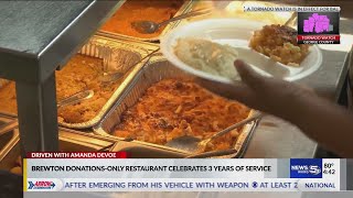 VIDEO:   Driven: Brewton Donations-Only restaurant continues to thrive during pandemic