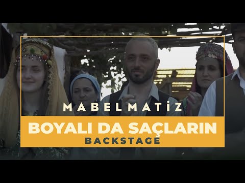 Mabel Matiz - Boyalı Da Saçların Backstage (Kamera Arkası)