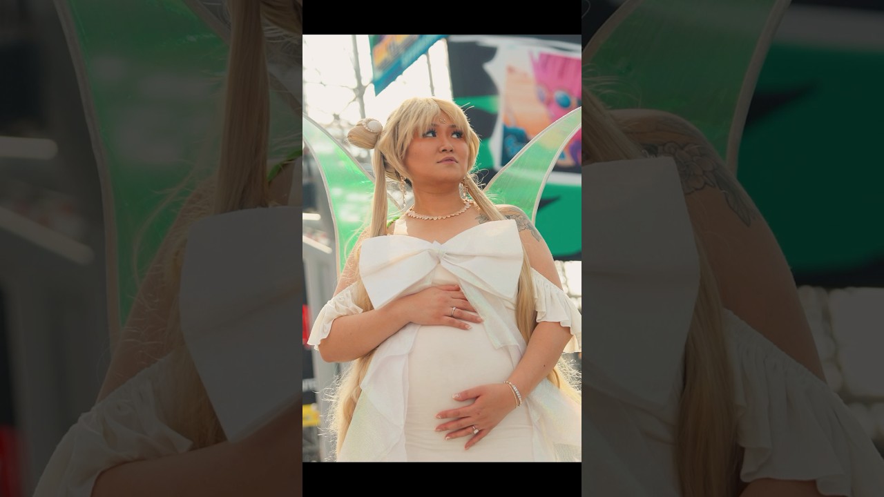 PRETTY Queen Serenity Cosplay from Anime NYC 2024 #sailormoon #anime #cosplay