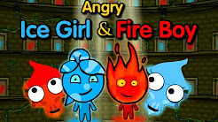 Angry Ice Girl and Fire Boy-Walkthrough