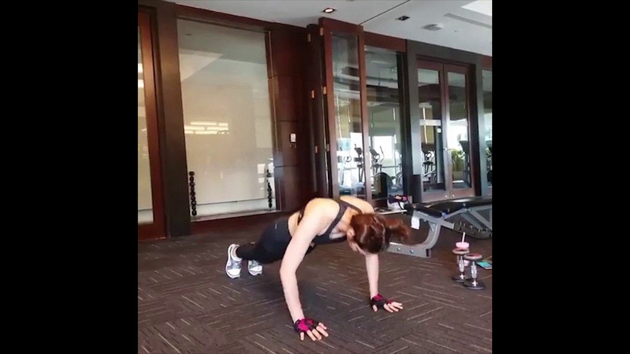 Cherrytrainerceleb IG กับ  ชมพู่ อารยา