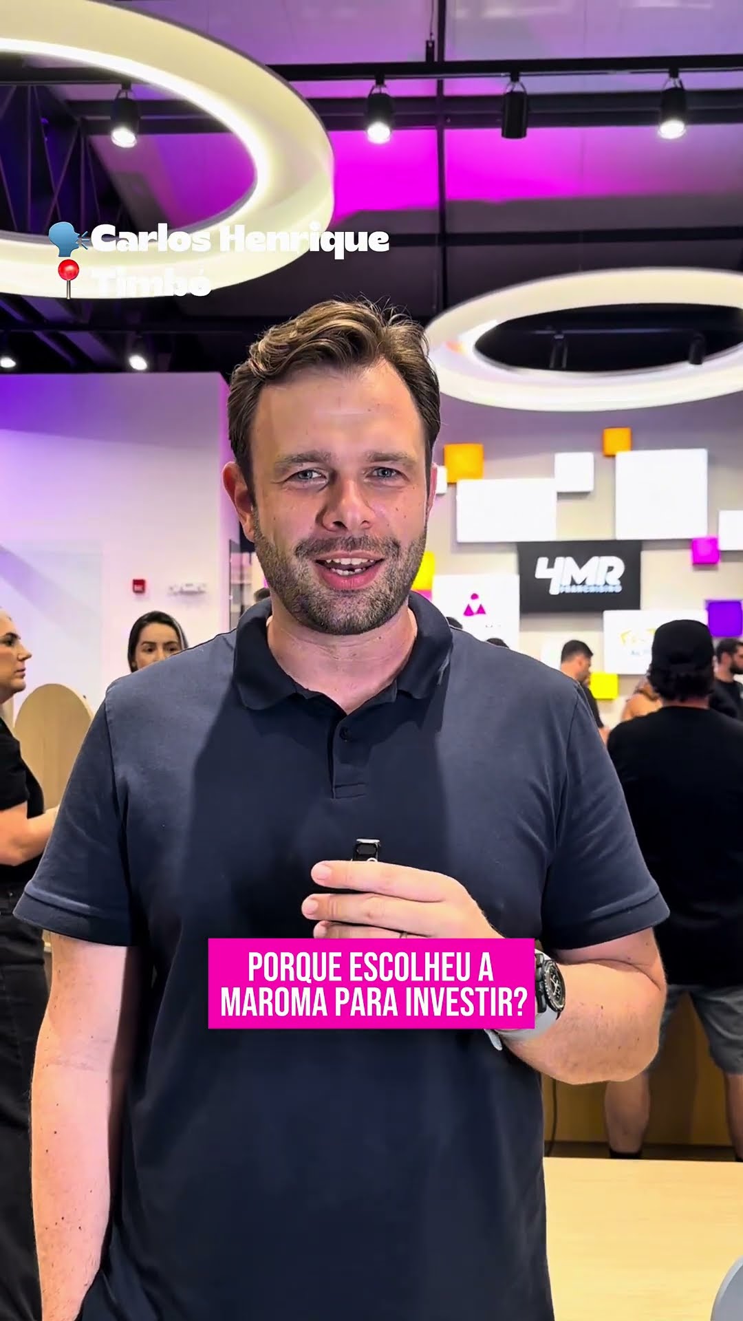 Franqueado(a) da rede em depoimento em vídeo para a Maroma Express