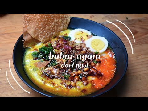 Resep Bubur Ayam Dari Nasi Sisa