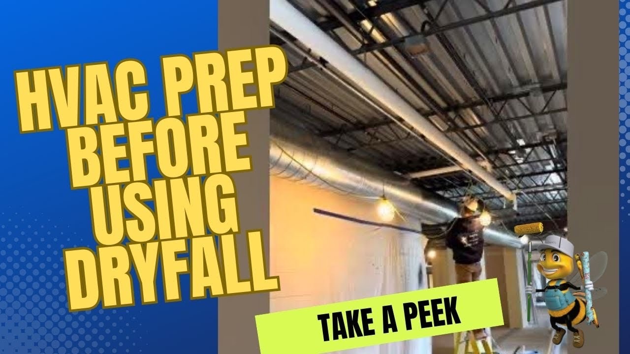 Painting HVAC vents with black dryfall St. Charles YouTube