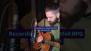 Recording my grandfather's Guitar for a tabletop RPG Soundtrack #gamedev #music #gamecomposer