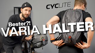 Cyclite Varia Mount 01 - Neuer Halter zum Bikepacking und mehr?! Garmin Varia Radar an Arschrakete