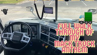 FULL WALKTHROUGH MACK ANTHEM TRUCK 🚛 | EXTERIOR & INTERIOR | 2023