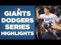 Giants-Dodgers play EPIC 4-game series as they vie for top of NL West! | Full Series Highlights