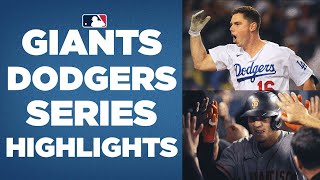 Giants-Dodgers play EPIC 4-game series as they vie for top of NL West! | Full Series Highlights