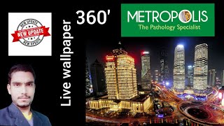 Metropolis live wallpaper   MIUI 12 Super Wallpaper-like top-down animation screenshot 3