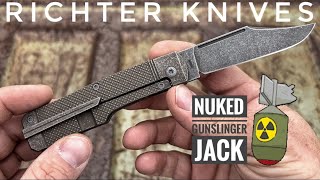 Richter Knives 178 RANDY JOHNSON NUKED MY JACK WOLF GUNSLINGER JACK!
