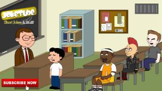 Abc Alphabet Joke Animated Cartoon Short Movie - Teacher Student School Funny Jokes New Episode