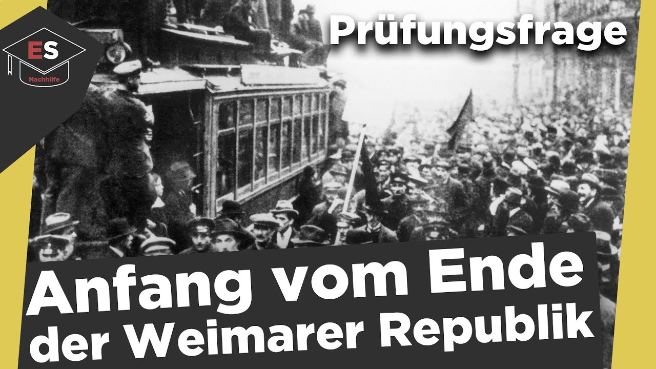 1923: Weimarer Republik – die Bewährungsprobe