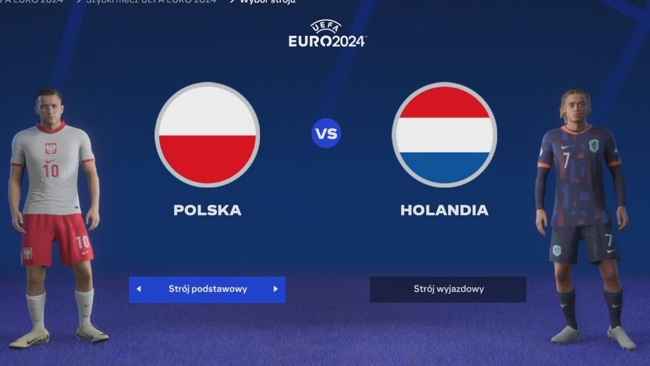 Mecz Euro 2024 (Polska vs Holandia) 16/06/2024 Godzina 