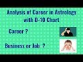 D-10 (Dasamsa)Chart Analysis-Planets in 10th house of D10 chart-दशमांश कुंडली देखने का तरीका फलादेश