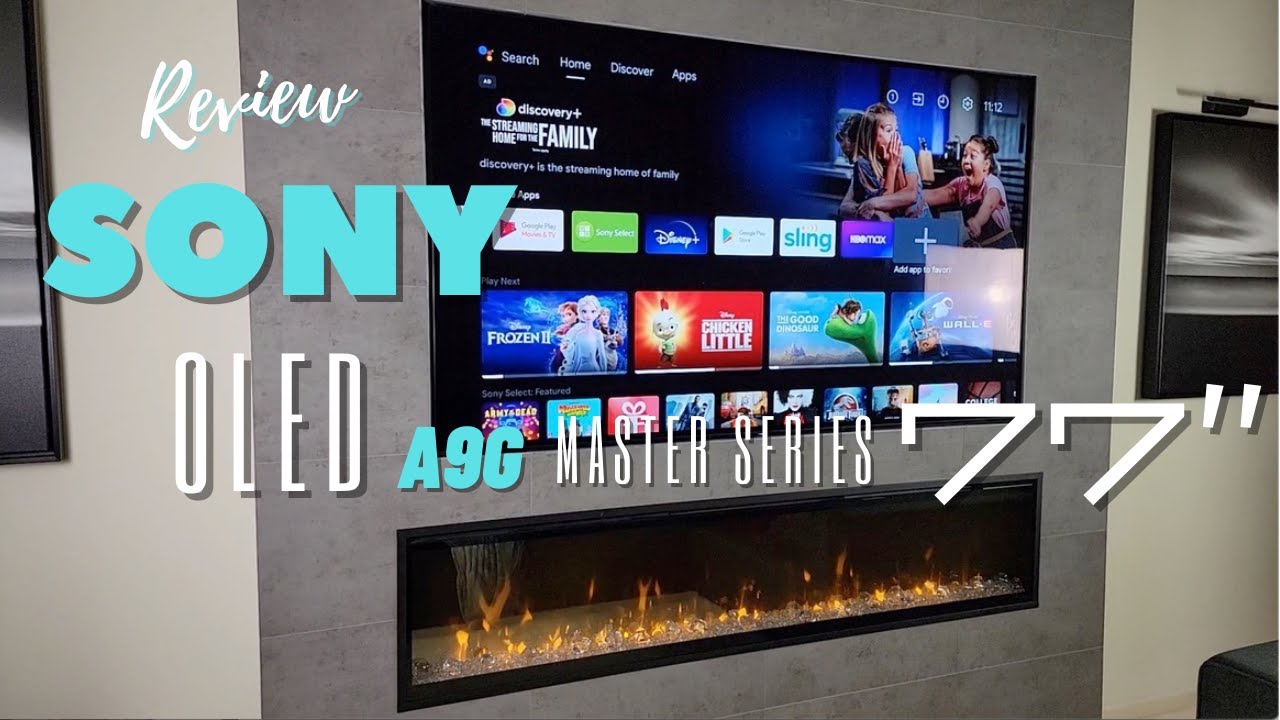 Sony 77" A9G Master Series OLED TV Review